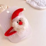  Kẹp Tóc Bông Len Giáng Sinh 