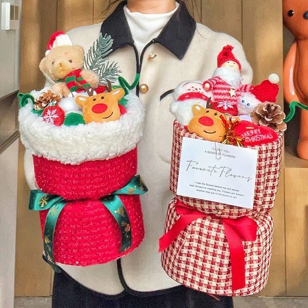  Bó Hoa Gấu Bông Xmas 