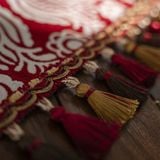 Khăn Trải Bàn Dải Thêu Hoa 