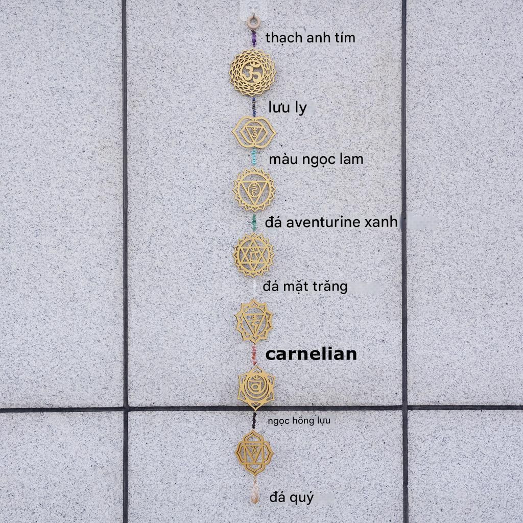  Treo Trang Trí Biểu Tượng Luân Xa 