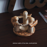  Đế Nến Thiên Thần Trung Cổ 