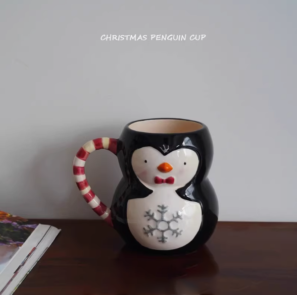  Cốc Chim Cánh Cụt Xmas 