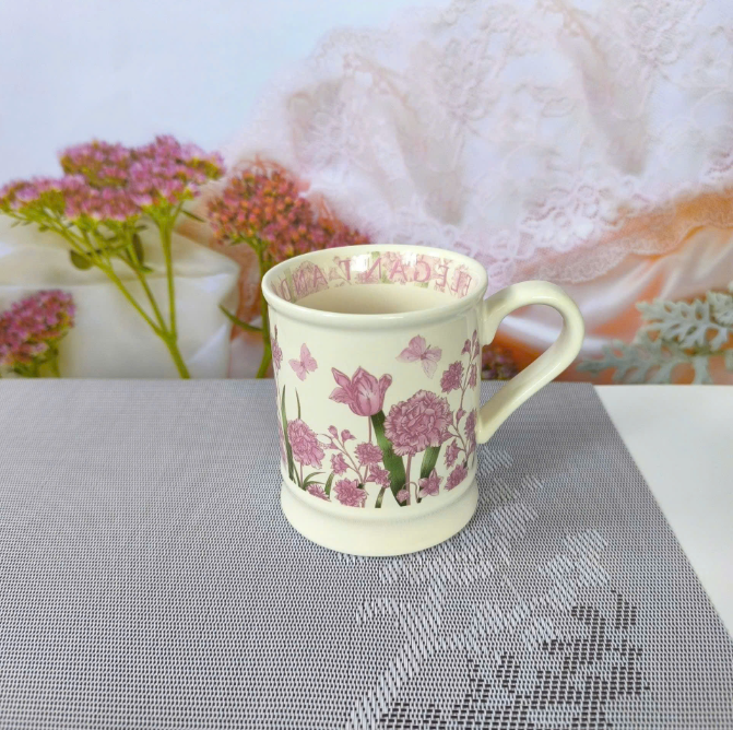  Cốc Gốm Floral Garden 