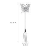 Thìa, Dĩa Inox Bướm 