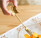  Thìa, Dĩa Inox Bướm 