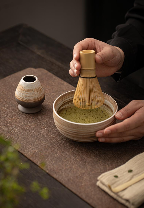  Set Pha Matcha Vầng Trăng 