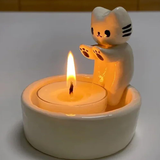  Đế Nến Mèo Sưởi Ấm 