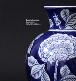  Bình Hoa Mẫu Đơn Truyền Thống Vẽ Tay 