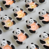  Set Nến Và Đế Nến Gấu Trúc 