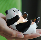  Set Nến Và Đế Nến Gấu Trúc 