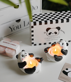  Set Nến Và Đế Nến Gấu Trúc 