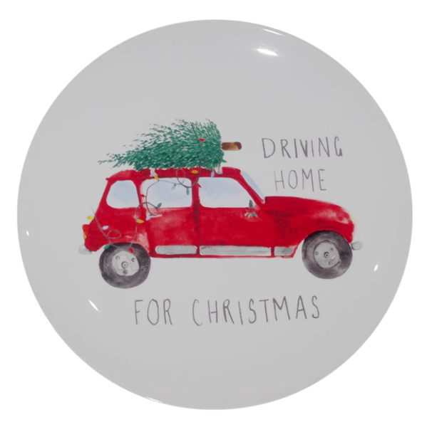  Đĩa Giáng Sinh Tráng Men 