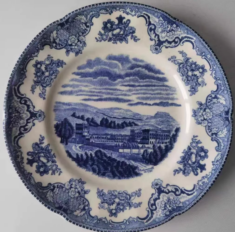  Bát, Đĩa, Cốc Giáng Sinh Cổ Điển Xuất Khẩu Anh 