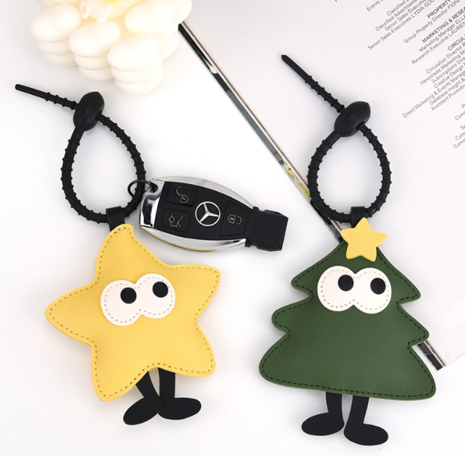  Móc Khóa Da Cartoon 