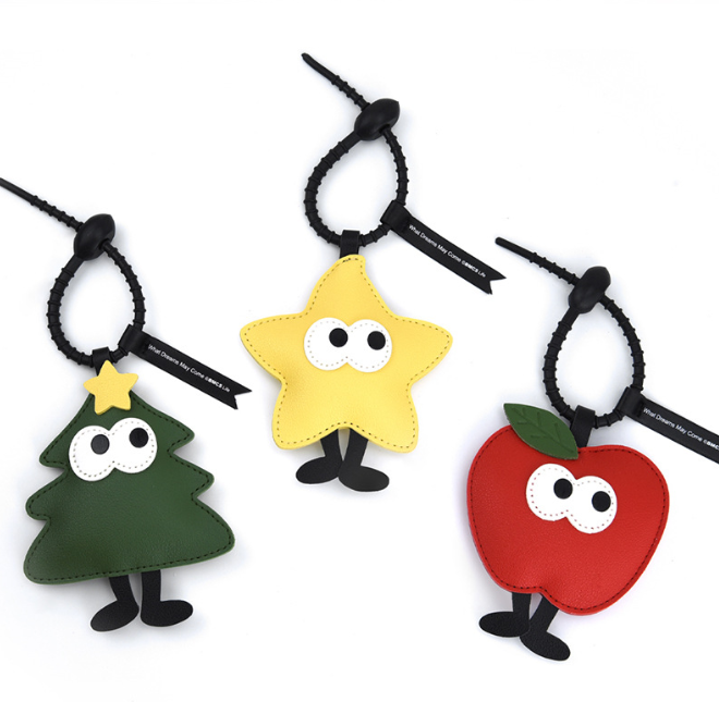  Móc Khóa Da Cartoon 