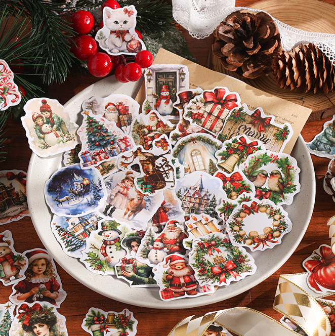  Set Sticker Xmas 