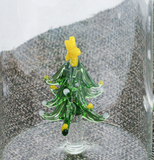  Cốc Thủy Tinh Giáng Sinh Quai Trong Suốt 