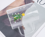  Cốc Thủy Tinh Giáng Sinh Quai Trong Suốt 