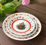  Cốc, Đĩa Giáng Sinh Toy Wreath 