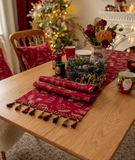  Khăn Trải Bàn Christmas Đỏ HoHoHo 