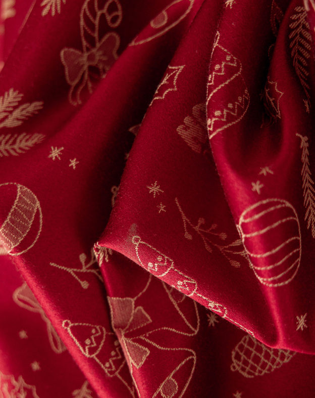  Khăn Trải Bàn Christmas Đỏ HoHoHo 