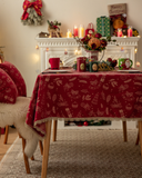  Khăn Trải Bàn Christmas Đỏ HoHoHo 