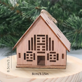  Cây Thông Noel Cabin Gỗ 