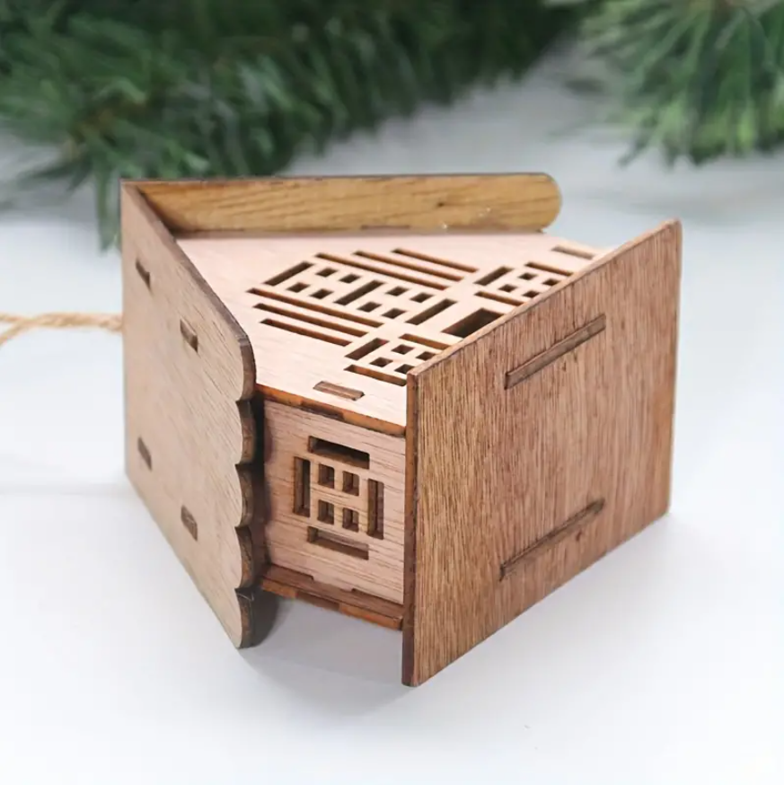  Cây Thông Noel Cabin Gỗ 