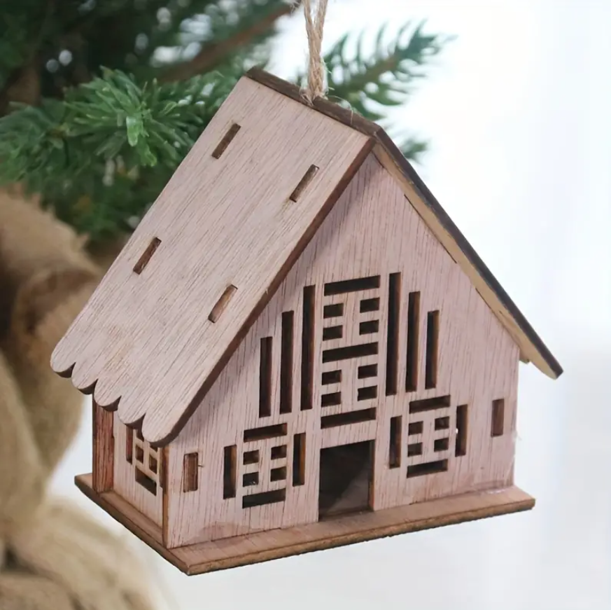  Cây Thông Noel Cabin Gỗ 