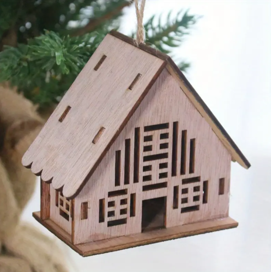  Cây Thông Noel Cabin Gỗ 