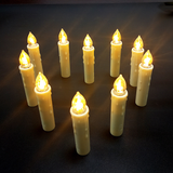  Đèn Nến Điện Tử LED Điều Khiển Từ Xa AAA 