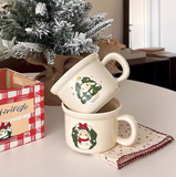  Cốc Lovely Bunny Giáng Sinh 