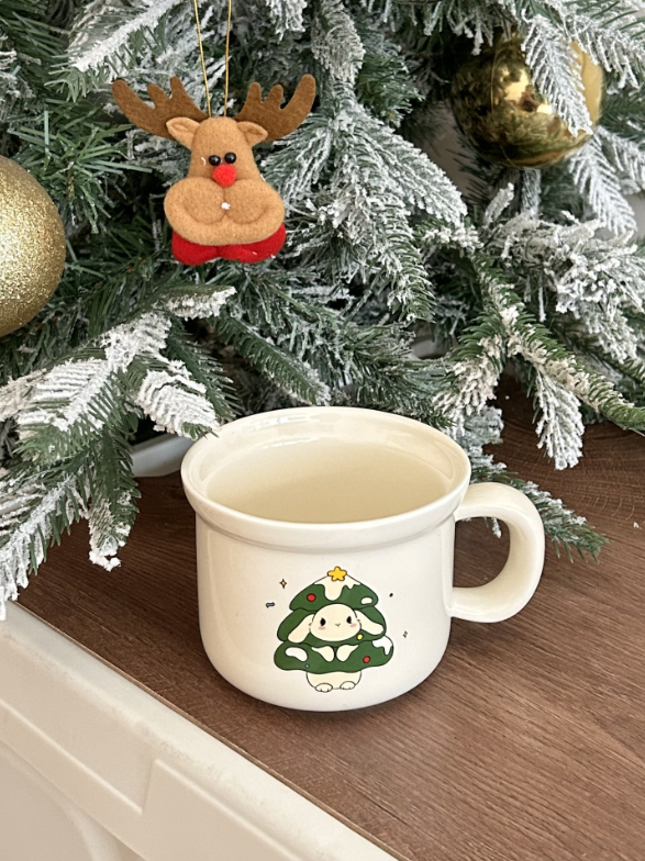  Cốc Lovely Bunny Giáng Sinh 