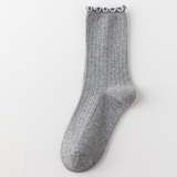  Tất Trơn Basic Viền Sóng 