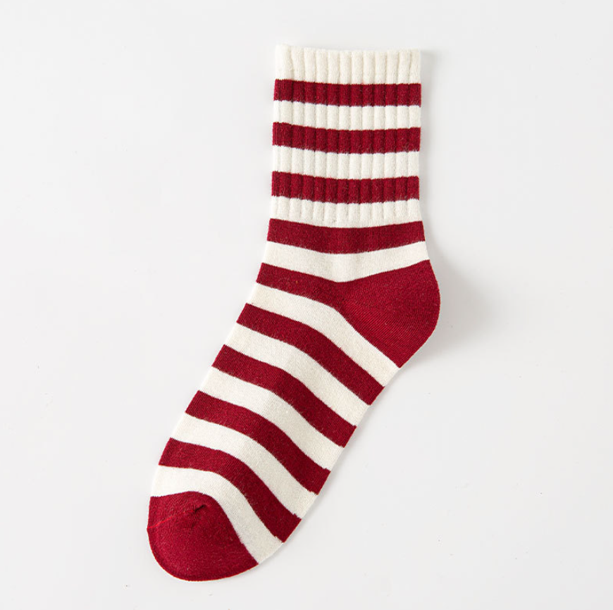  Tất Nơ Trắng Đỏ 