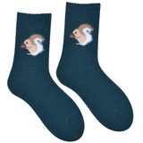  Tất Bông Dày Con Sóc 