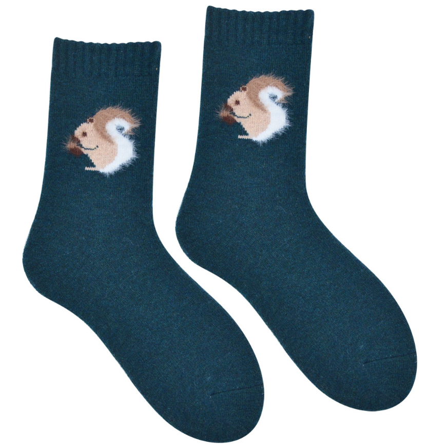  Tất Bông Dày Con Sóc 