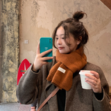  Khăn Quàng Cổ Màu Trơn Basic 