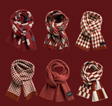  Khăn Quàng Cổ Họa Tiết Đỏ 