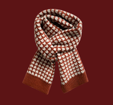  Khăn Quàng Cổ Họa Tiết Đỏ 