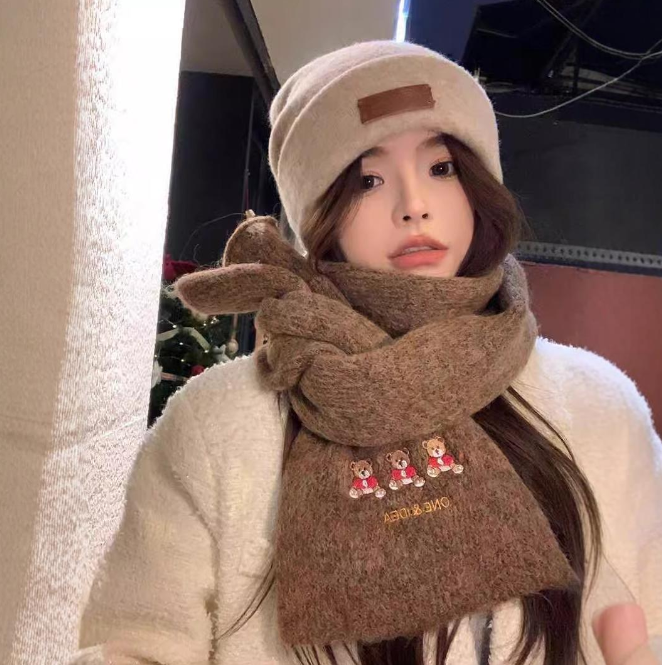  Khăn Quàng Cổ Ba Chú Gấu 