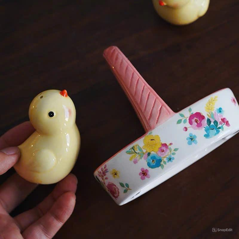  Set Lọ Gia Vị Vịt Vàng 