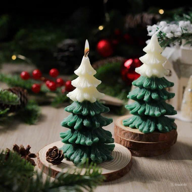  Nến Thơm Cây Thông Noel 