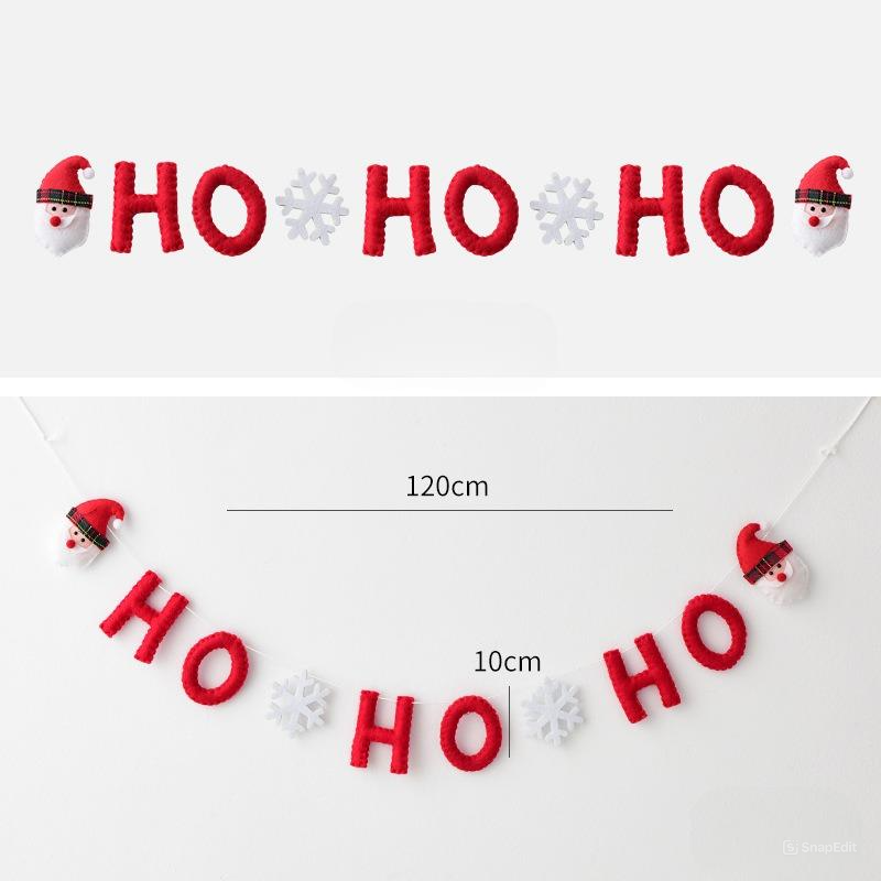  Dây Cờ Vải Handmade Xmas 