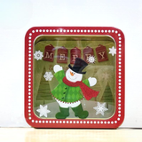  Hộp Thiếc Xmas Bông Tuyết 