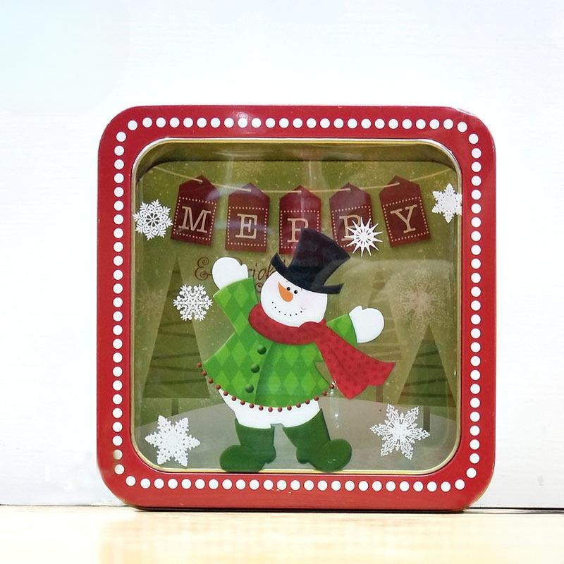  Hộp Thiếc Xmas Bông Tuyết 