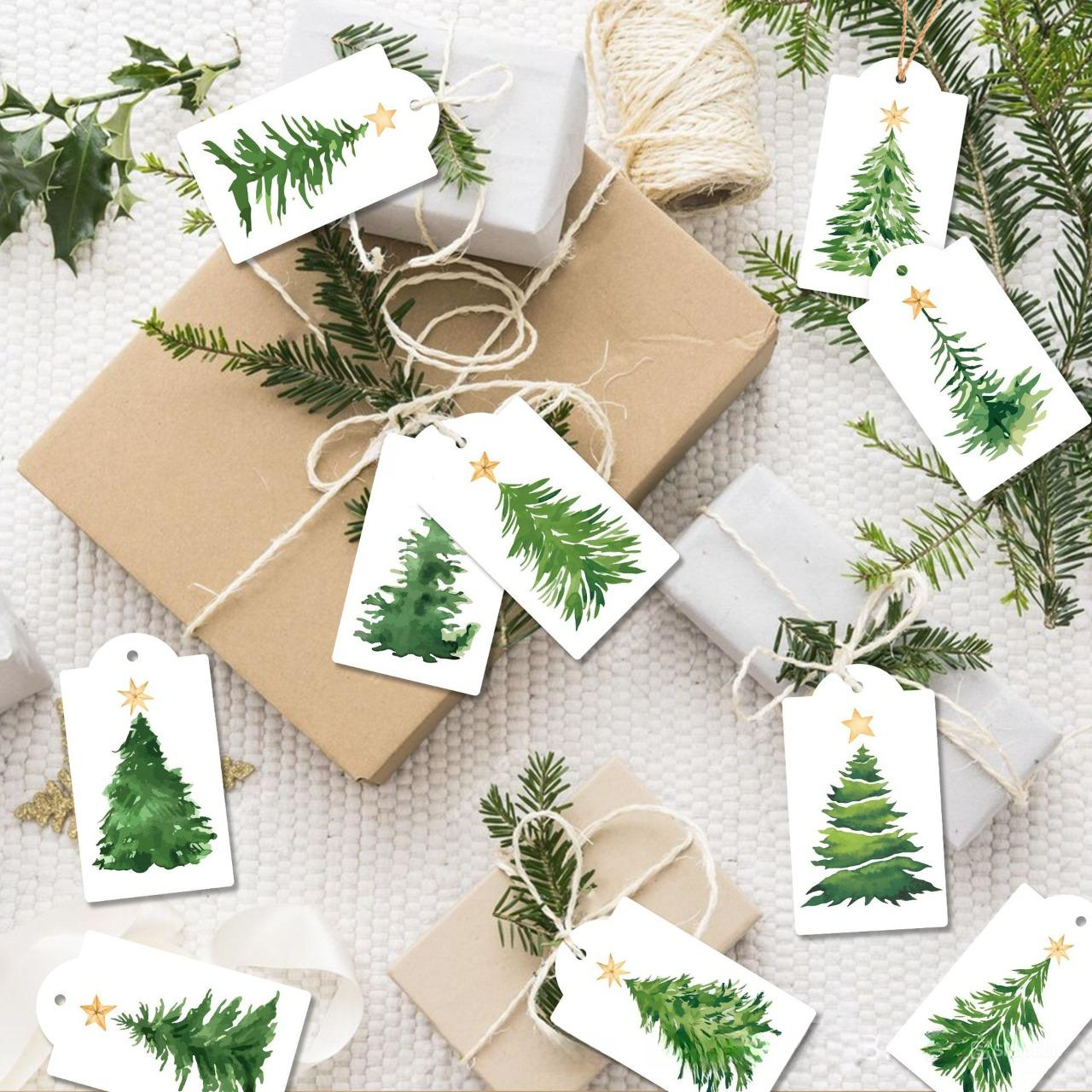  Tag Giấy Merry Christmas 