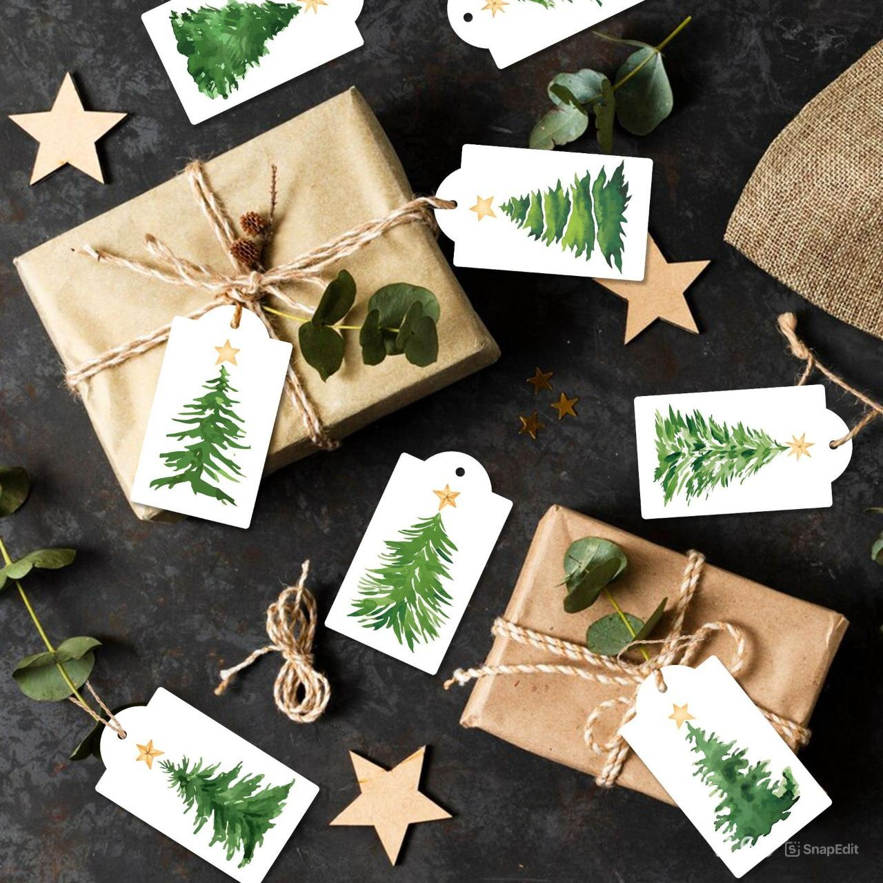  Tag Giấy Merry Christmas 