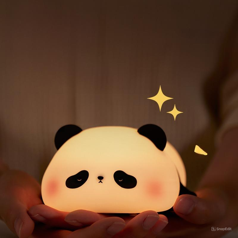  Đèn Ngủ Gấu Trúc Lười 