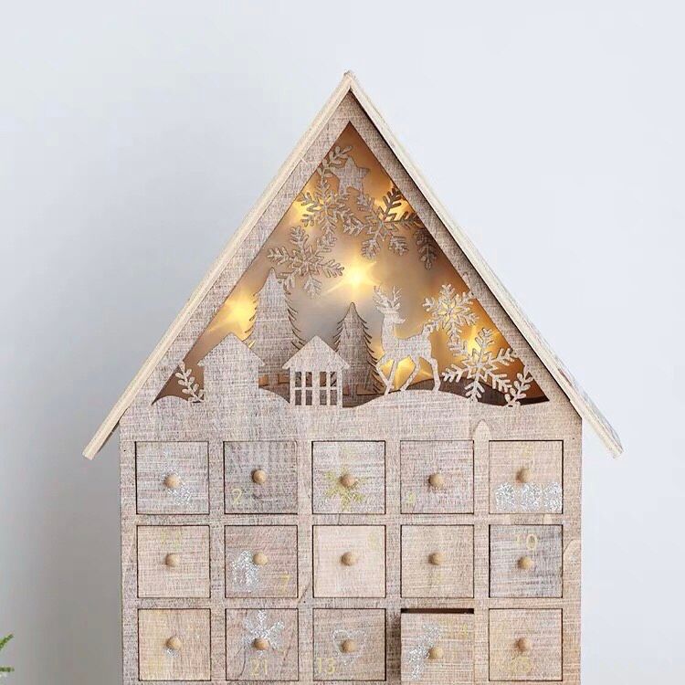 Ngôi Nhà Gỗ Đếm Ngược Giáng Sinh 